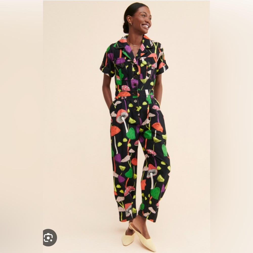 Farm Rio mushroom jumpsuit